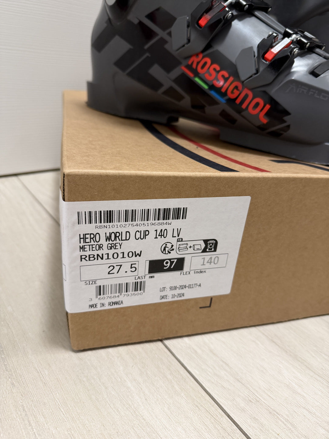 Scarponi sci Rossignol hero world cup 140 lv tg. 27.5 usati