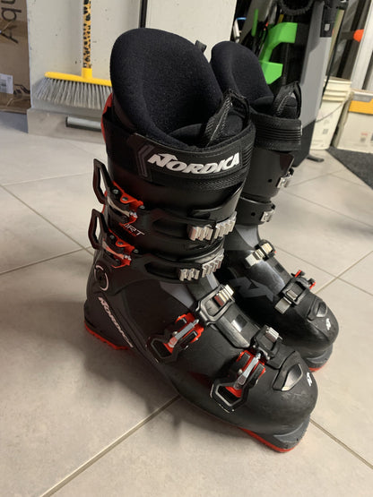 scarponi sci Nordica sportmachine 3 90 tg 27/27.5 usati