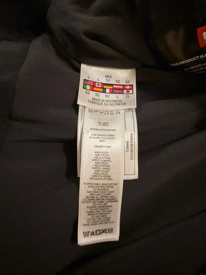 Pantoloni Sci Spyder - Taglia 52 - Nero usati