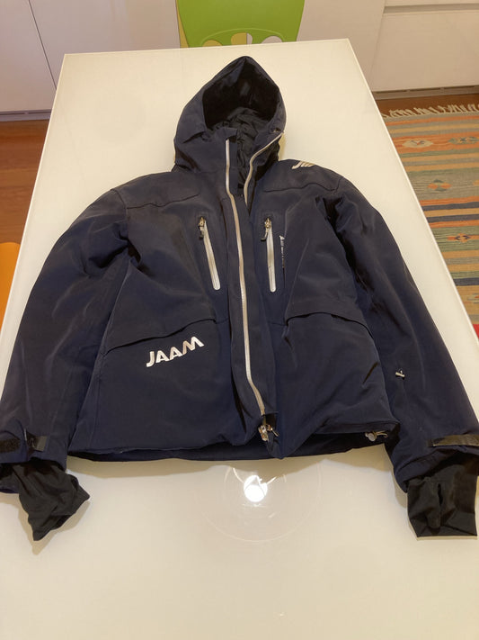 giacca jaam piuma uomo taglia L blu usata