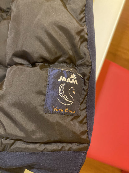 giacca jaam piuma uomo taglia L blu usata