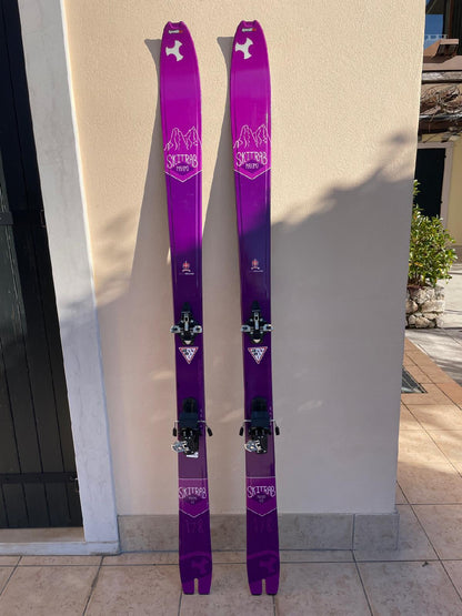 Sci alpinismo Skitrab Maximo 60 178cm + Dynafit e Pelli usati