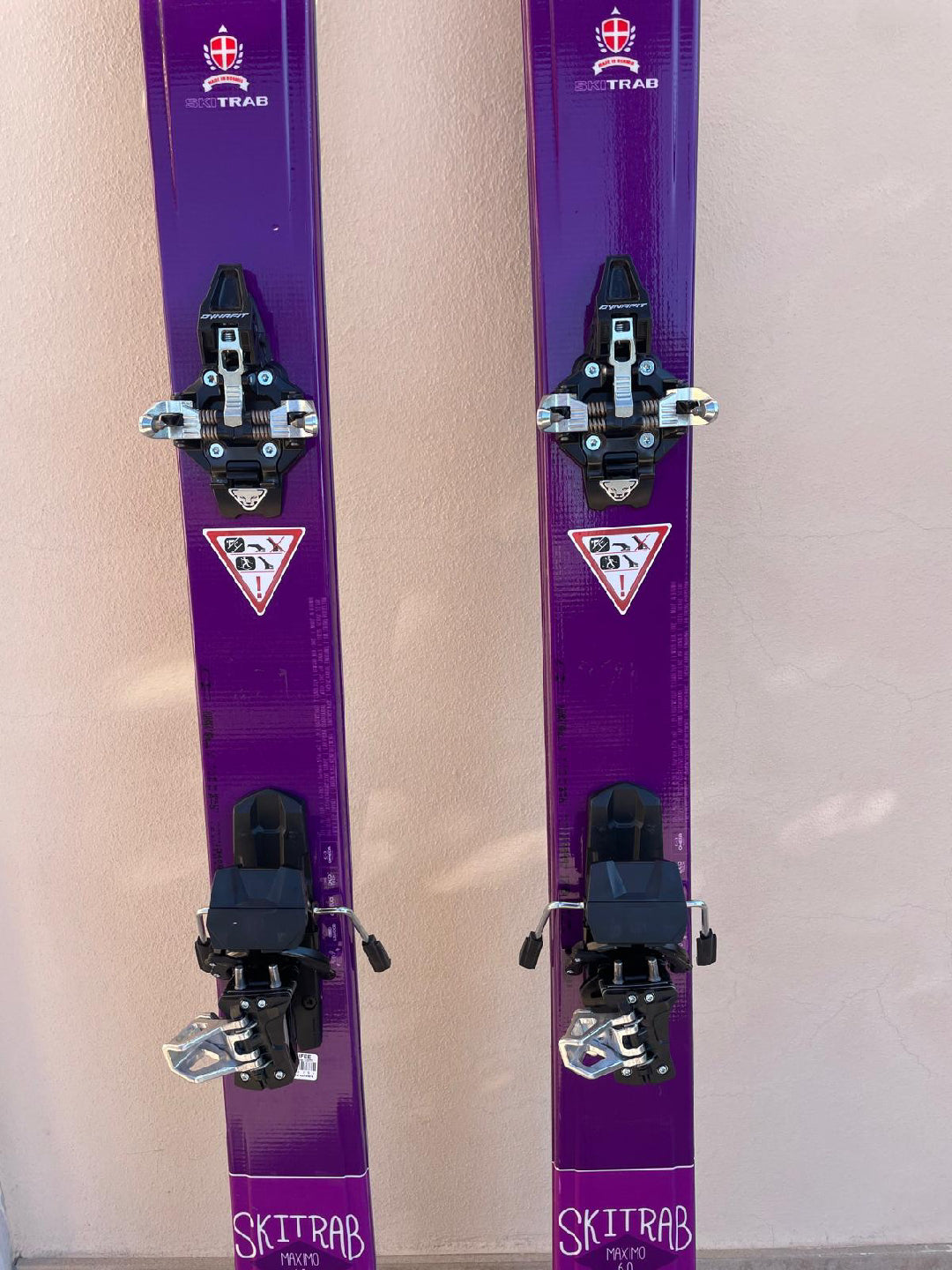 Sci alpinismo Skitrab Maximo 60 178cm + Dynafit e Pelli usati