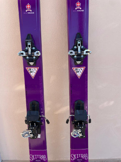 Sci alpinismo Skitrab Maximo 60 178cm + Dynafit e Pelli usati