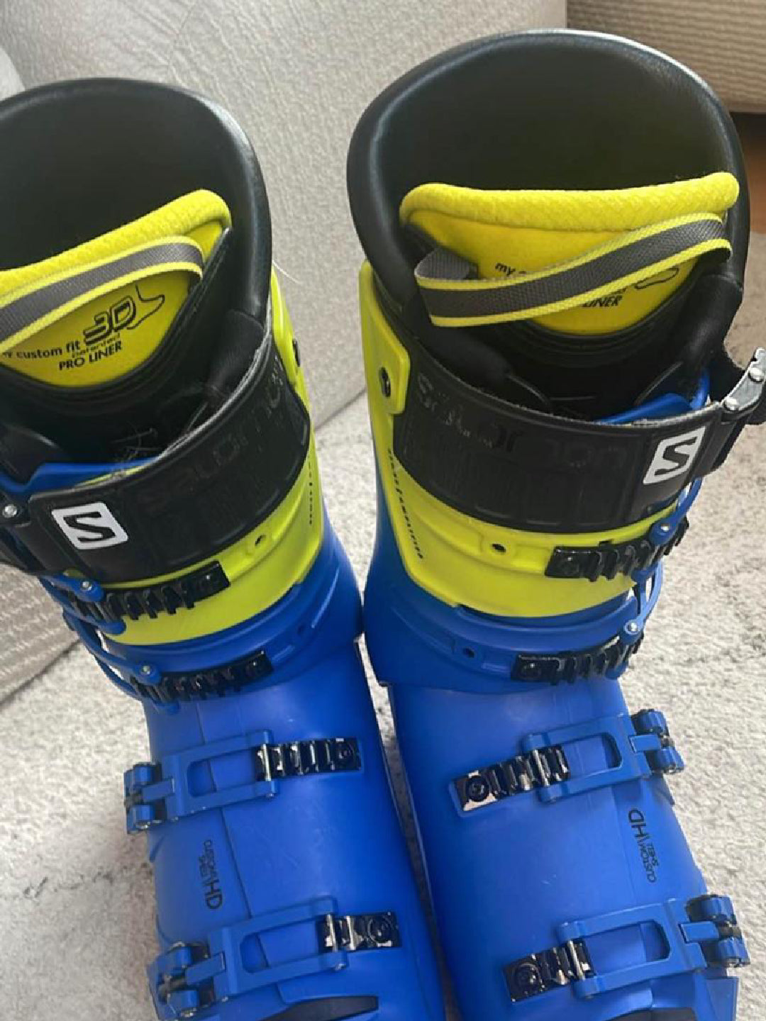 Scarponi Salomon S/MAX 130 carbon tg 30/30.5 usati