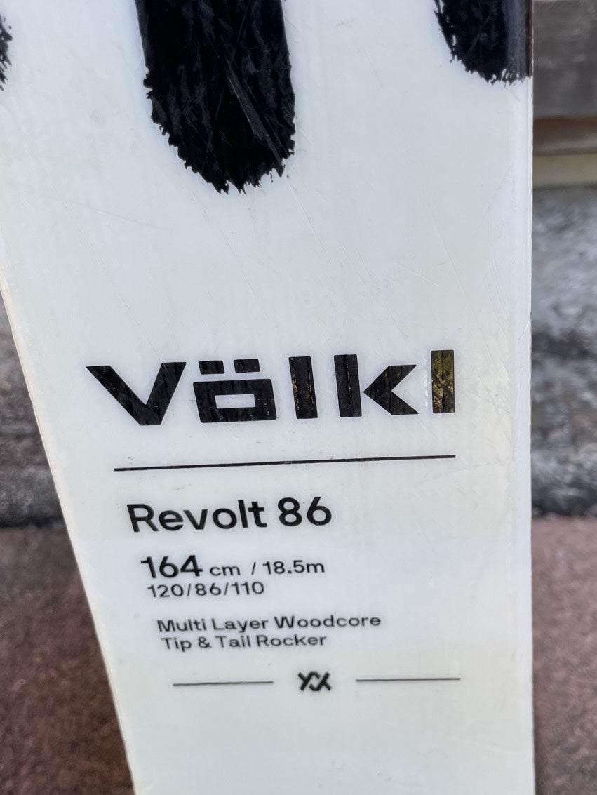 sci freestyle Volkl Revolut 86 164cm r18.5 usato