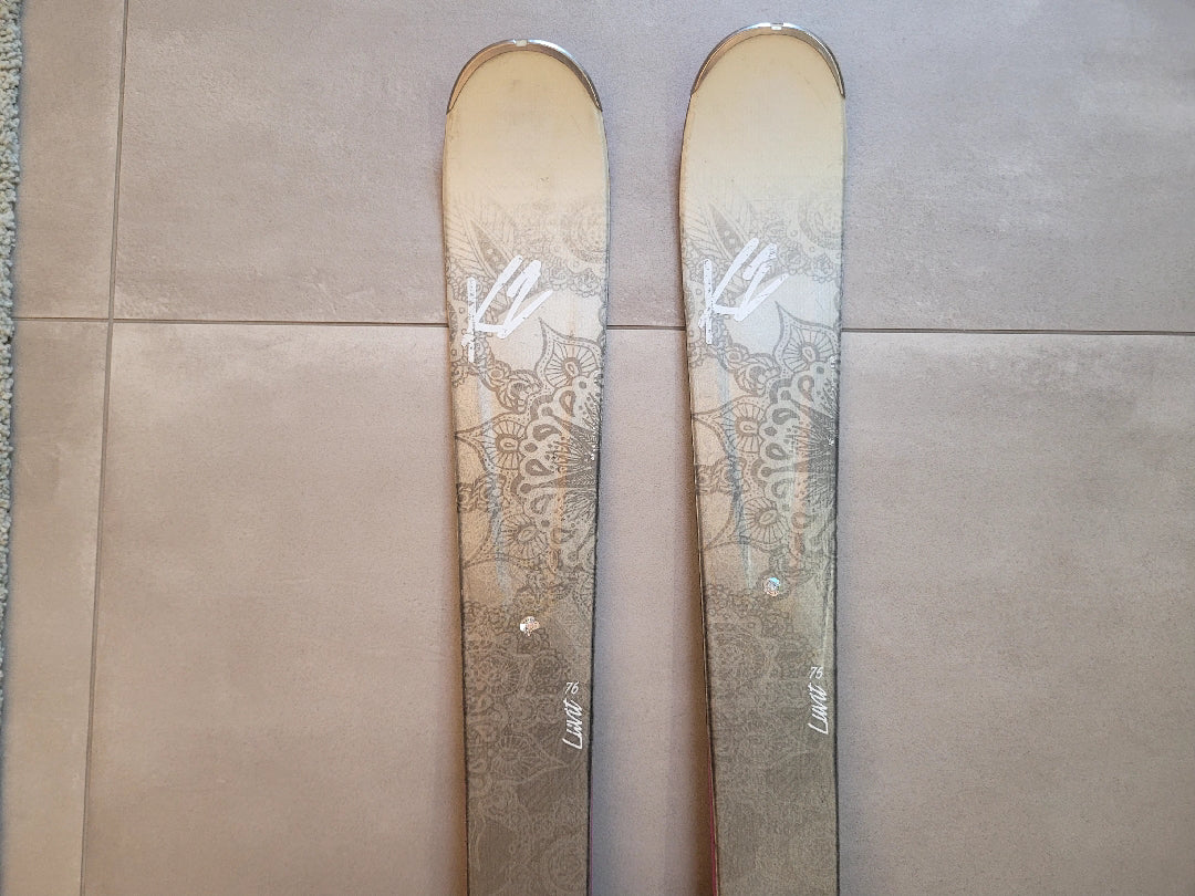 Sci donna K2 Luvit 76 149cm r14 usato