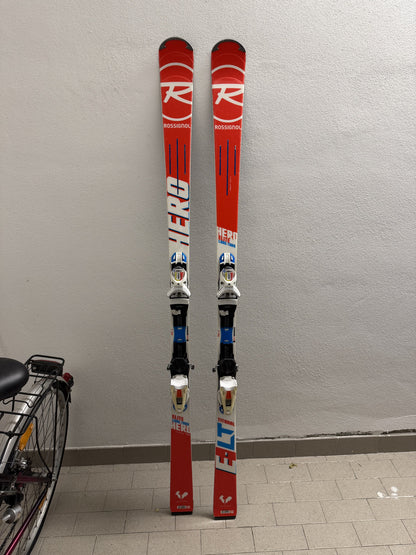 SCI ROSSIGNOL HERO ELITE LT TI 176 + ATTACCHI LOOK usati
