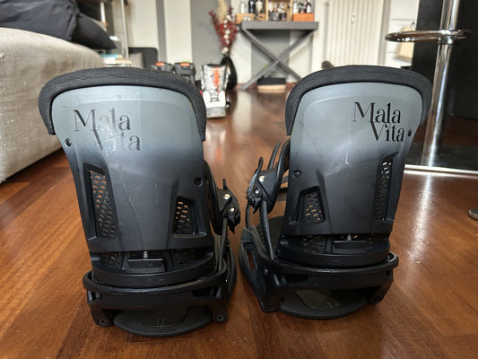 Attacchi Snowboard Burton Malavita EST - Taglia L usati