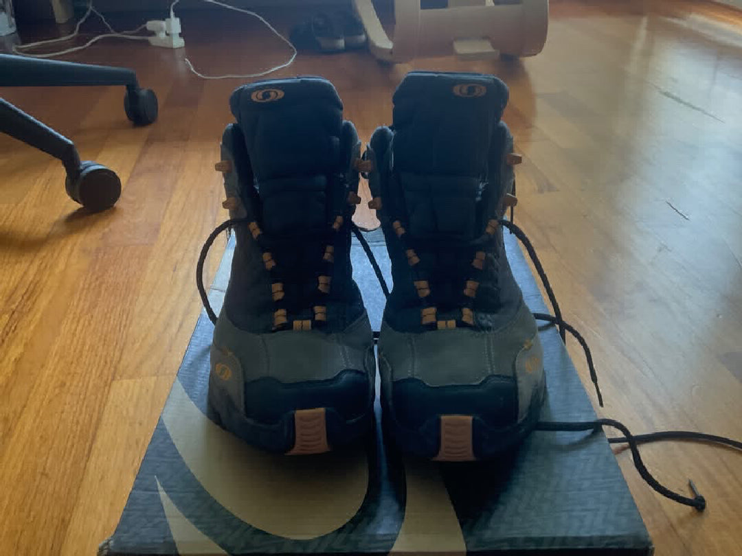 2x scarponcini trekking Salomon e Tecnica tg. 42