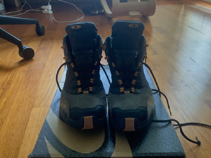 2x scarponcini trekking Salomon e Tecnica tg. 42