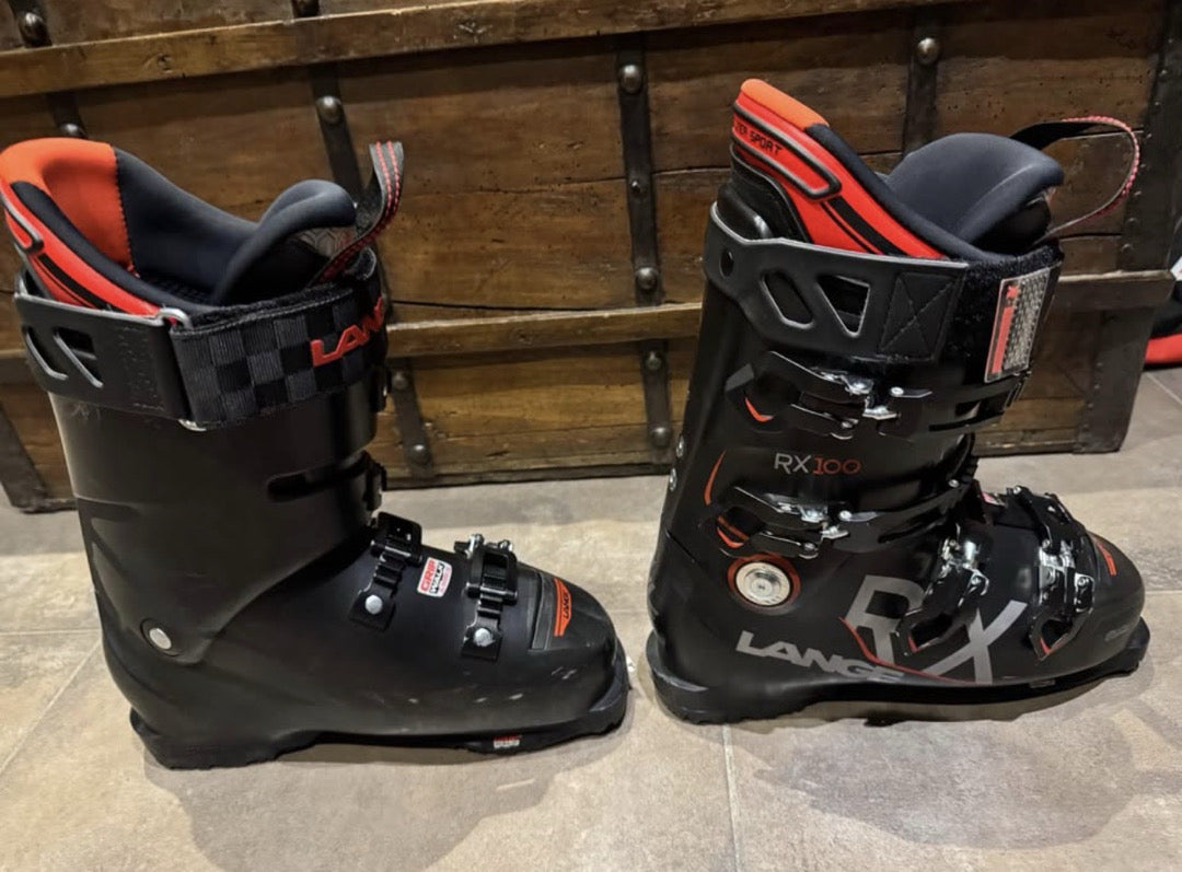 scarponi sci Lange RX 100 tg 26.5 usato