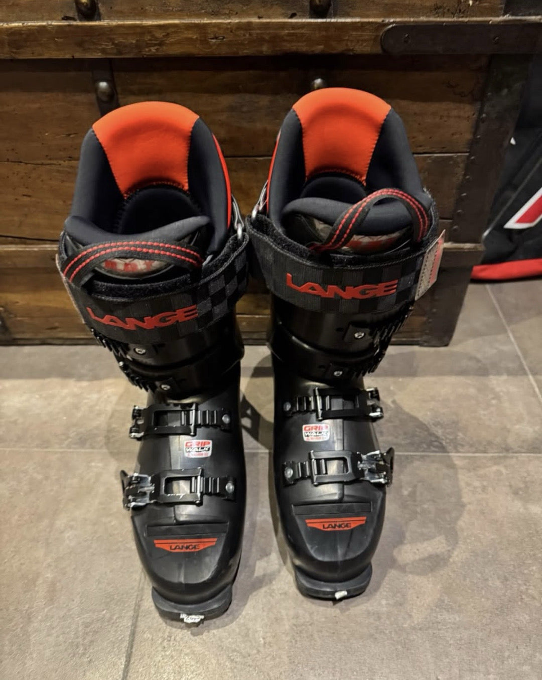 scarponi sci Lange RX 100 tg 26.5 usato