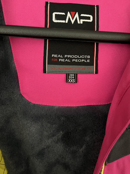 Giacca da sci fucsia/gialla e grigia CMP Donna tg XXS