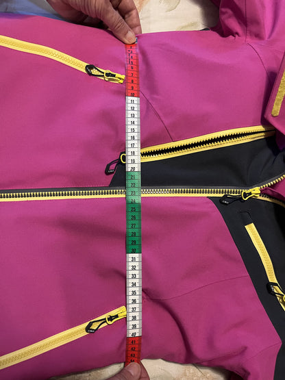 Giacca da sci fucsia/gialla e grigia CMP Donna tg XXS
