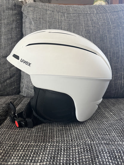 Casco da sci Uvex modello Gravitate bianco opaco tg L (59-61 cm)