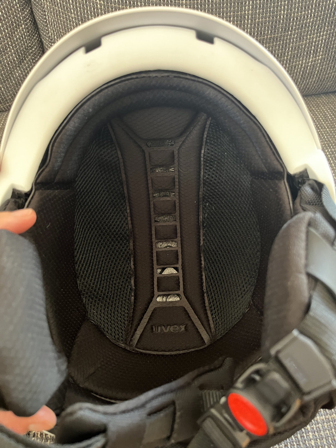 Casco da sci Uvex modello Gravitate bianco opaco tg L (59-61 cm)