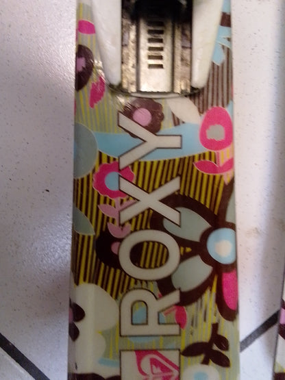 sci usati da bambina Roxy 100cm con attacchi