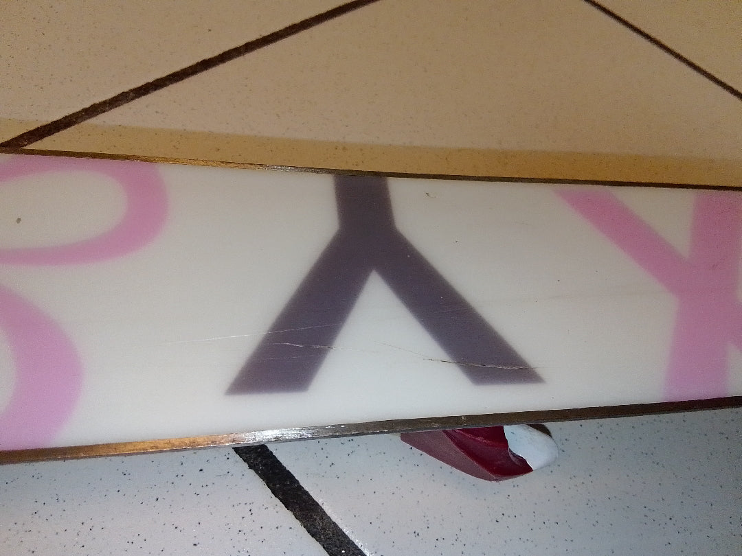 sci usati da bambina Roxy 100cm con attacchi