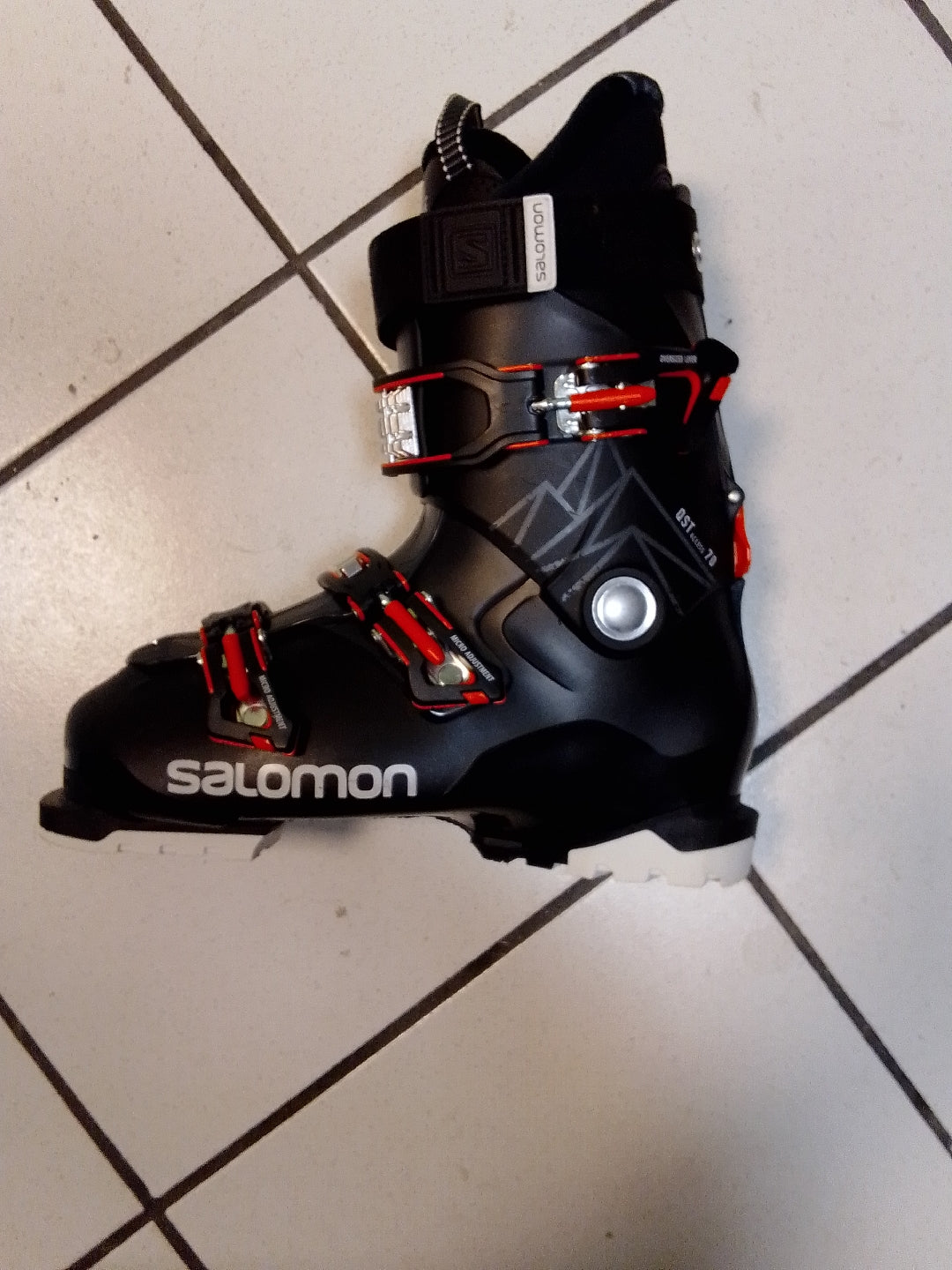 Scarponi sci Salomon Qst Access 70 Black tg. 27-27.5 usati