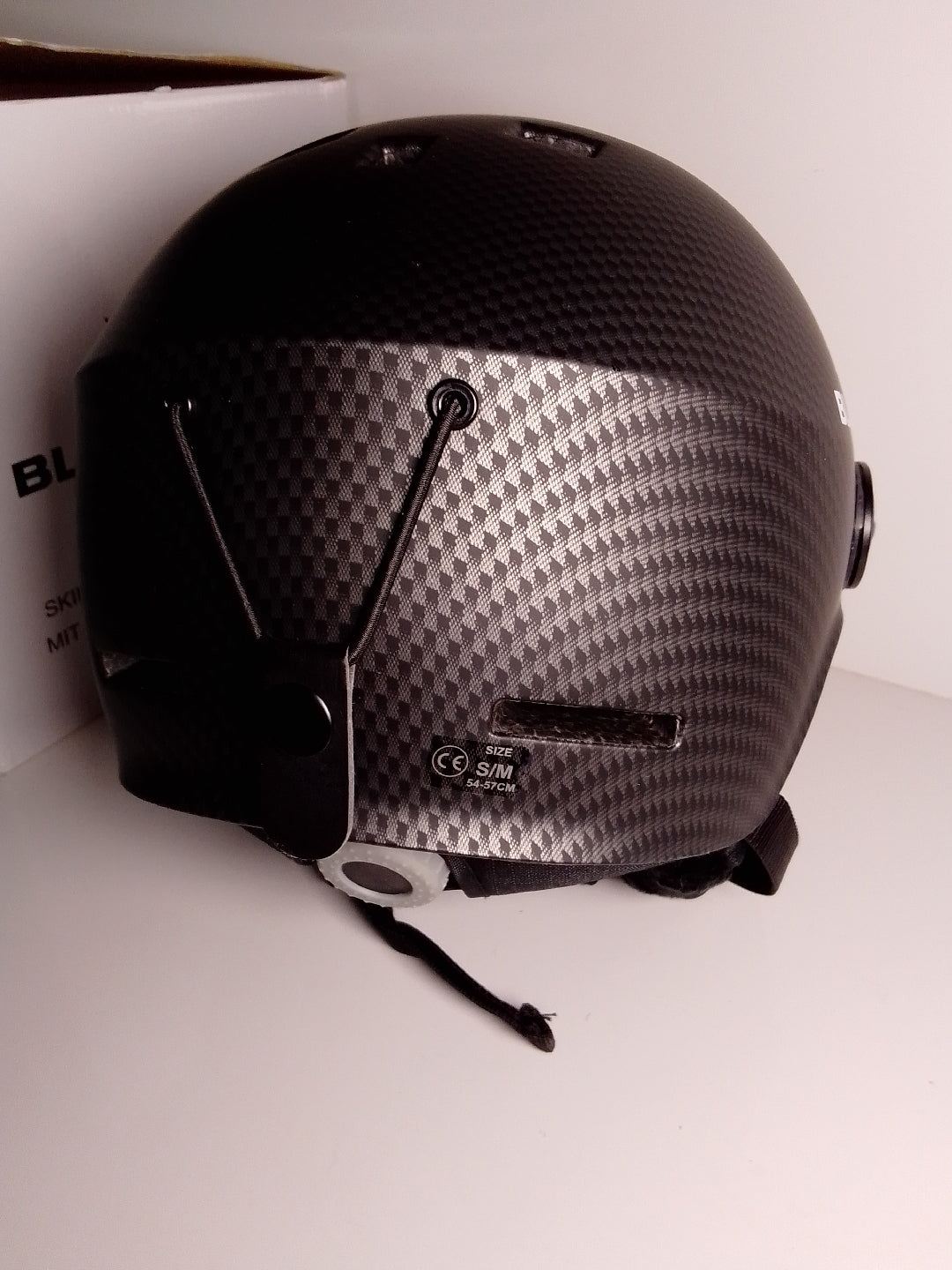 Casco sci Black Cervice Arlberg tg S/M (54-57cm) NUOVO