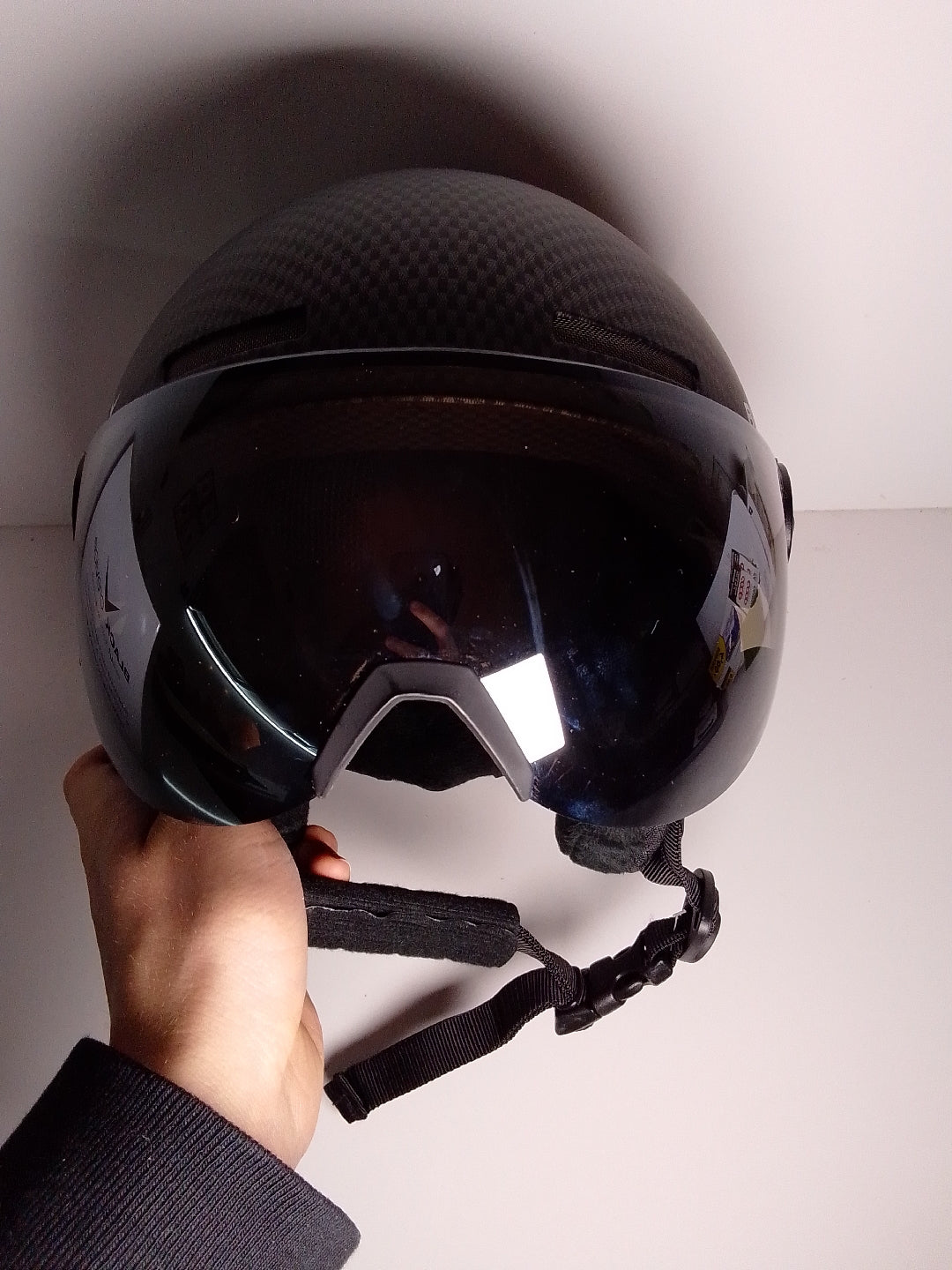 Casco sci Black Cervice Arlberg tg S/M (54-57cm) NUOVO