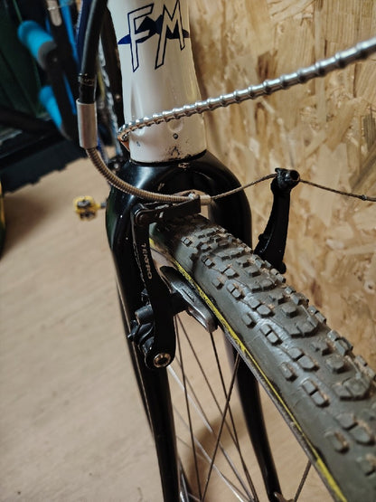 bici da ciclocross fm bike telaio dedacciai carbonio tg. M usata
