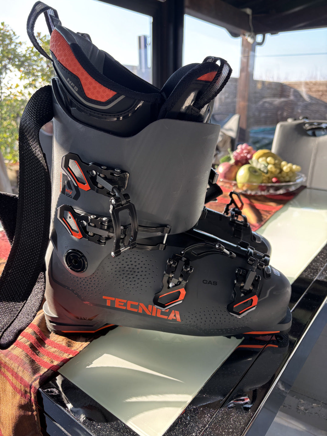 Scarponi sci Tecnica tg. 30-31cm flex 100 usati