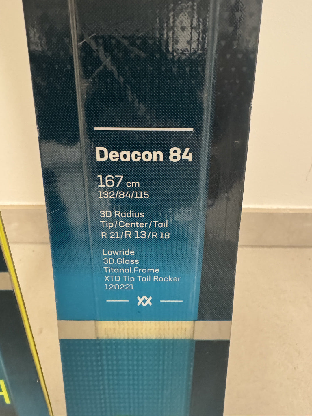 sci Wölki Deacon 84 usati + attacchi low ride XL 167 cm usati