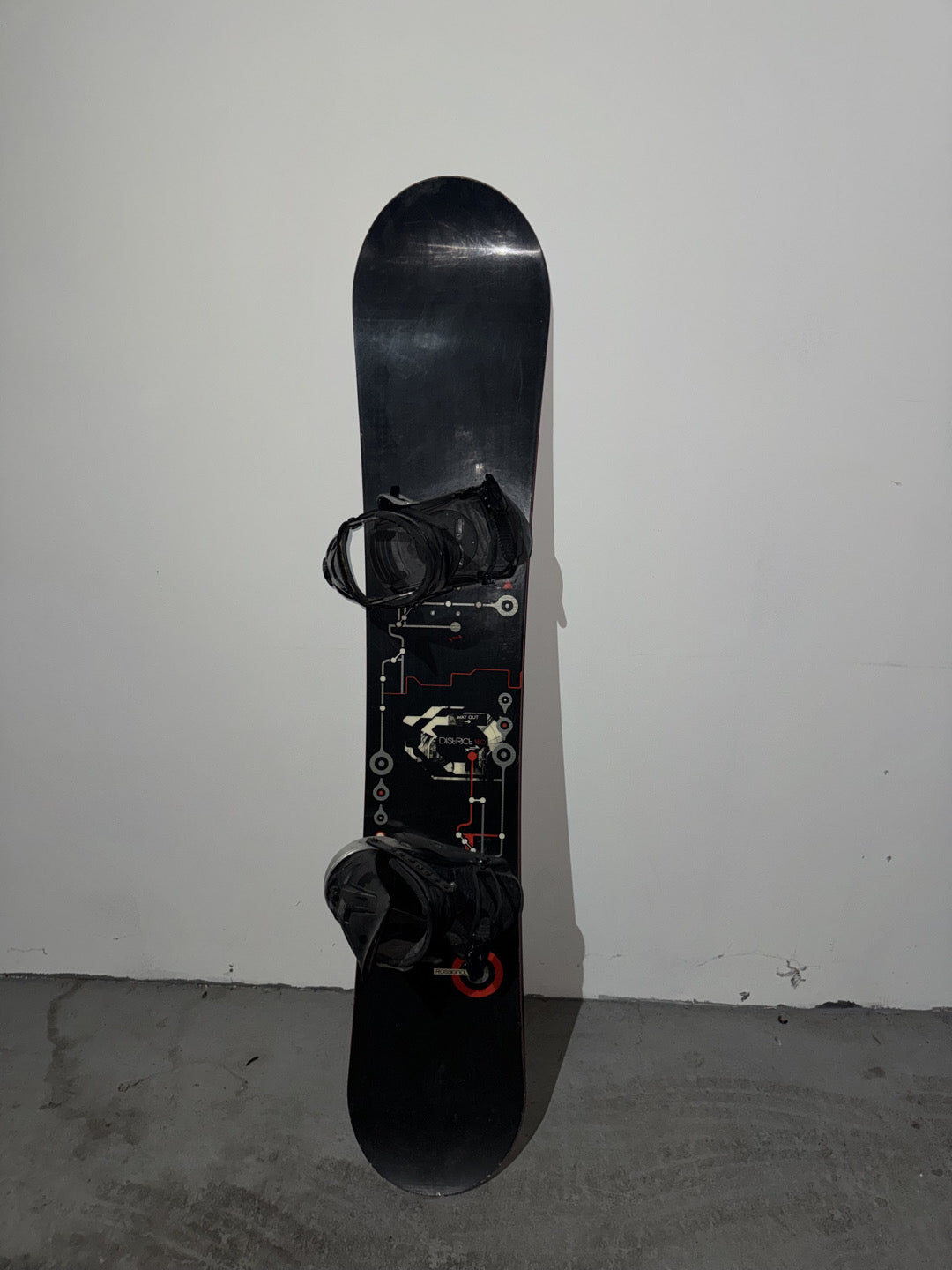 Tavola snowboard Rossignol District 160cm usata + attacchi