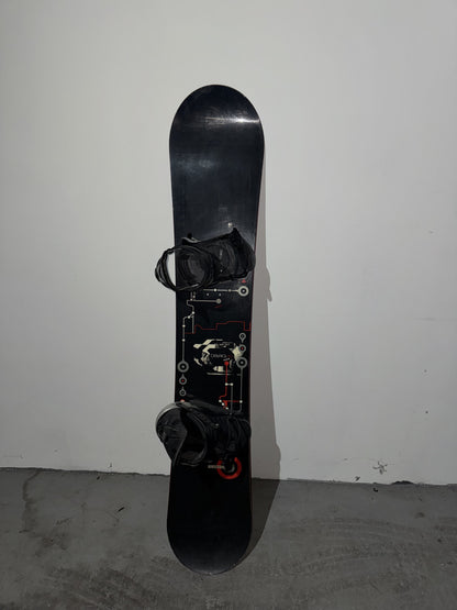 Tavola snowboard Rossignol District 160cm usata + attacchi