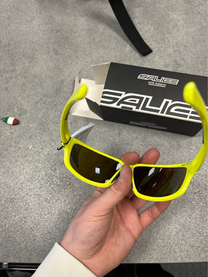 Occhiali Salice giallo RWX CAT3 Ciclismo NUOVI