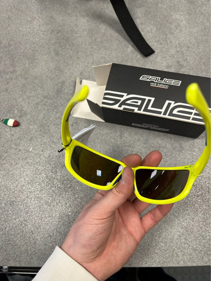 Occhiali Salice giallo RWX CAT3 Ciclismo NUOVI