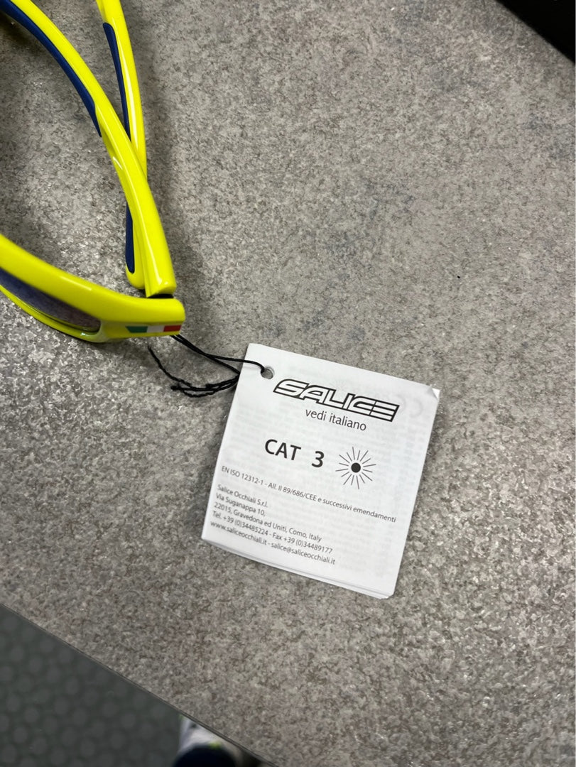 Occhiali Salice giallo RWX CAT3 Ciclismo NUOVI
