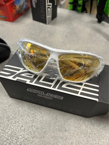 Occhiali Salice Bianco RWX Ciclismo NUOVI