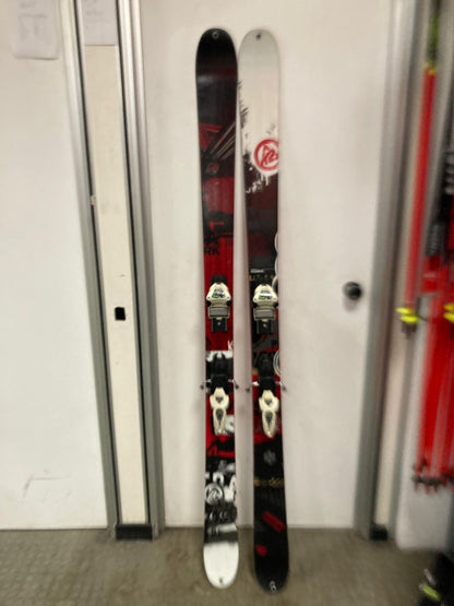 183cm K2 Shreditor 102 + Marker Jester sci freestyle / freeride usati