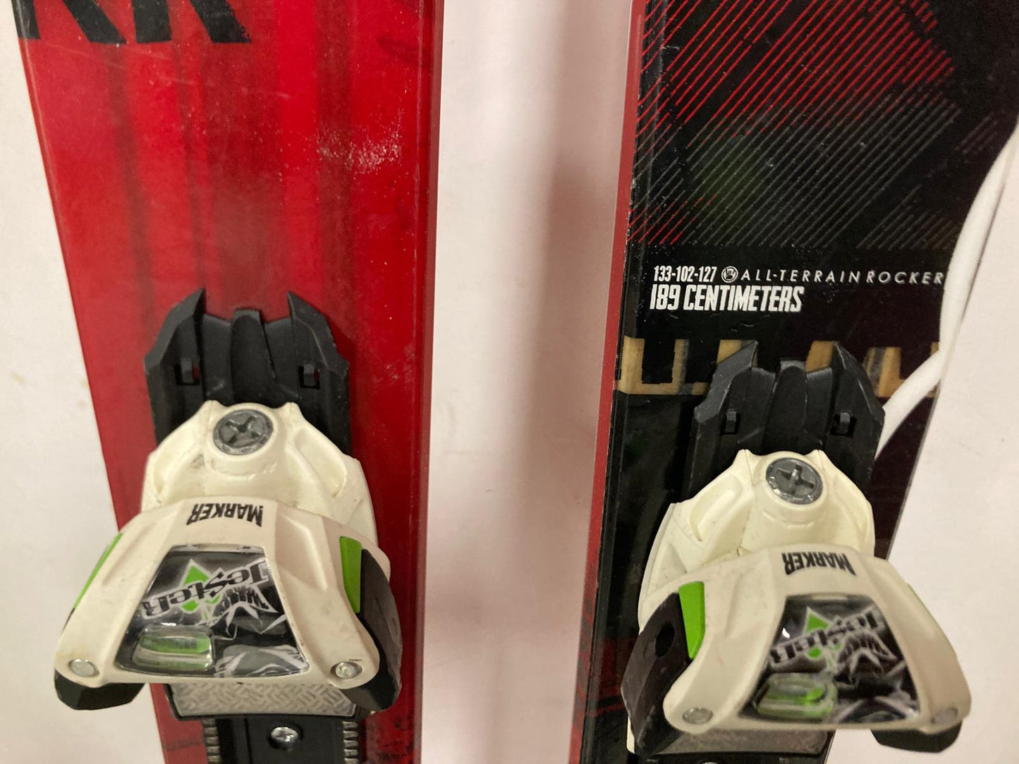 183cm K2 Shreditor 102 + Marker Jester sci freestyle / freeride usati