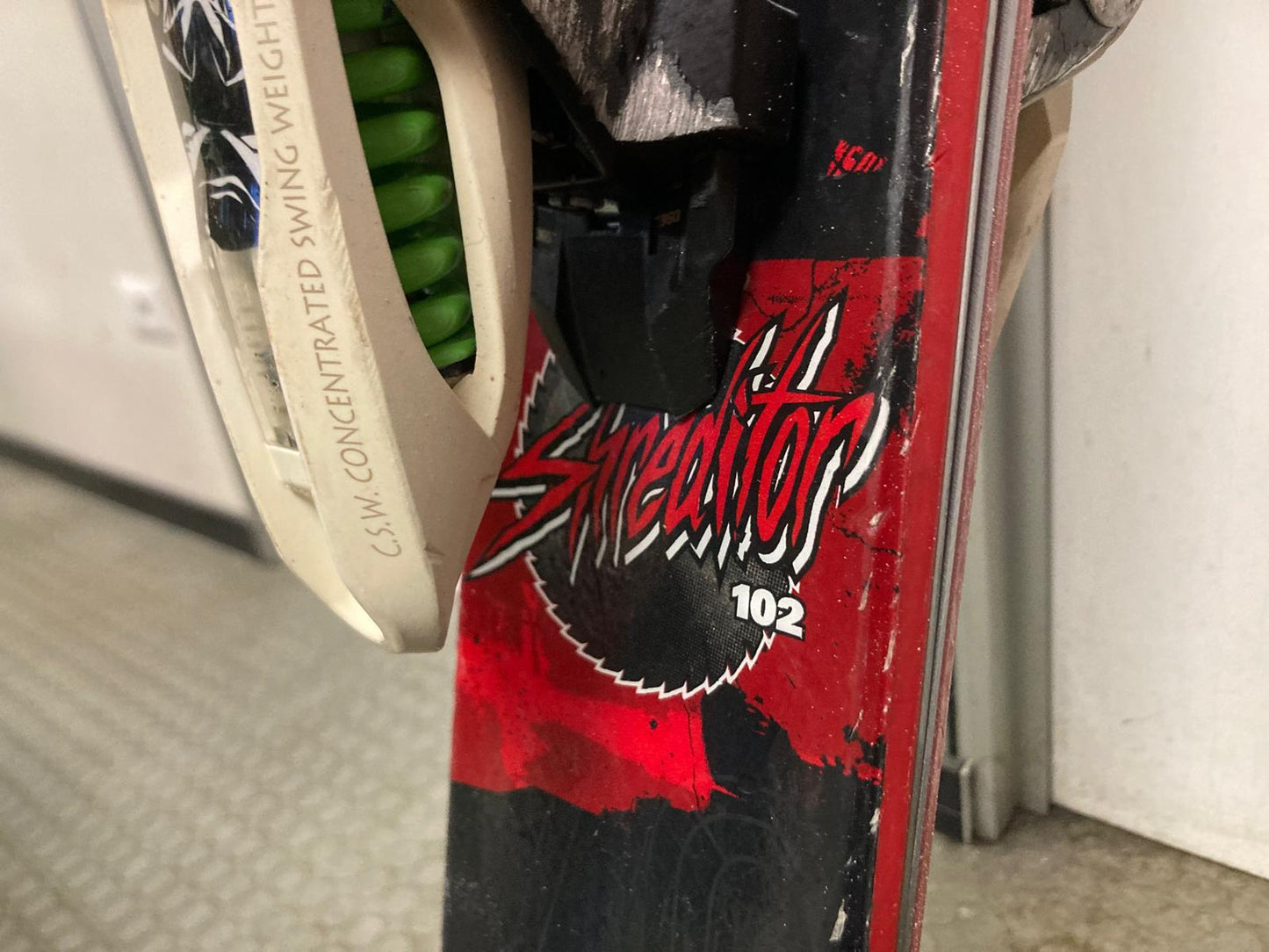 183cm K2 Shreditor 102 + Marker Jester sci freestyle / freeride usati