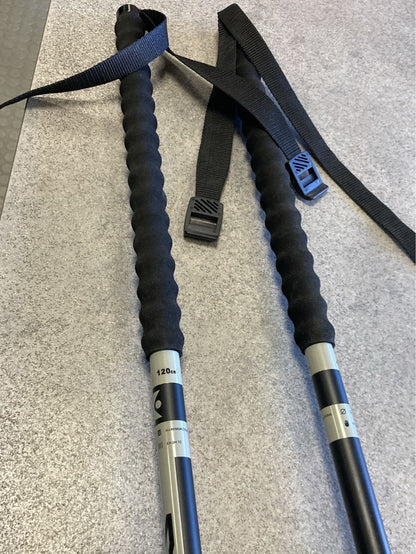 Bastoncini sci alpinismo Kerma Cham 10 120cm NUOVI