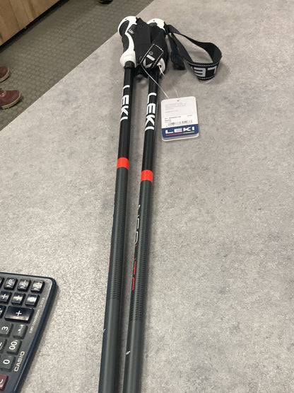 120cm Bastoncini sci Leki Neolite Evo Pas nuovi