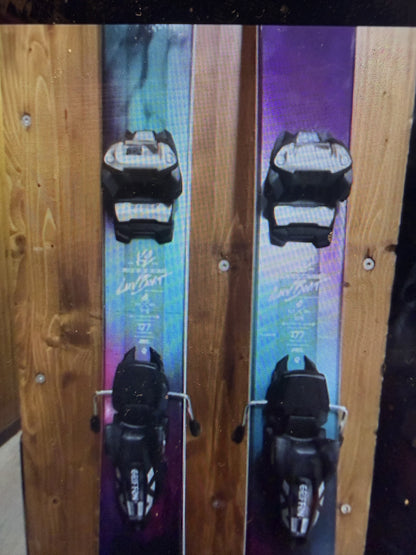 Sci freeride K2 sci Luv Boat 105 177cm + attacco Griffon usati