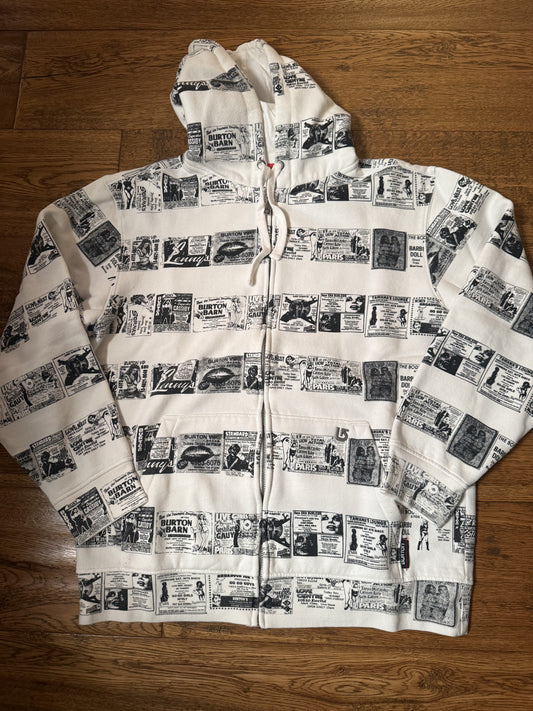 Felpa sci e snowboard Burton con cappuccio tg. L usata