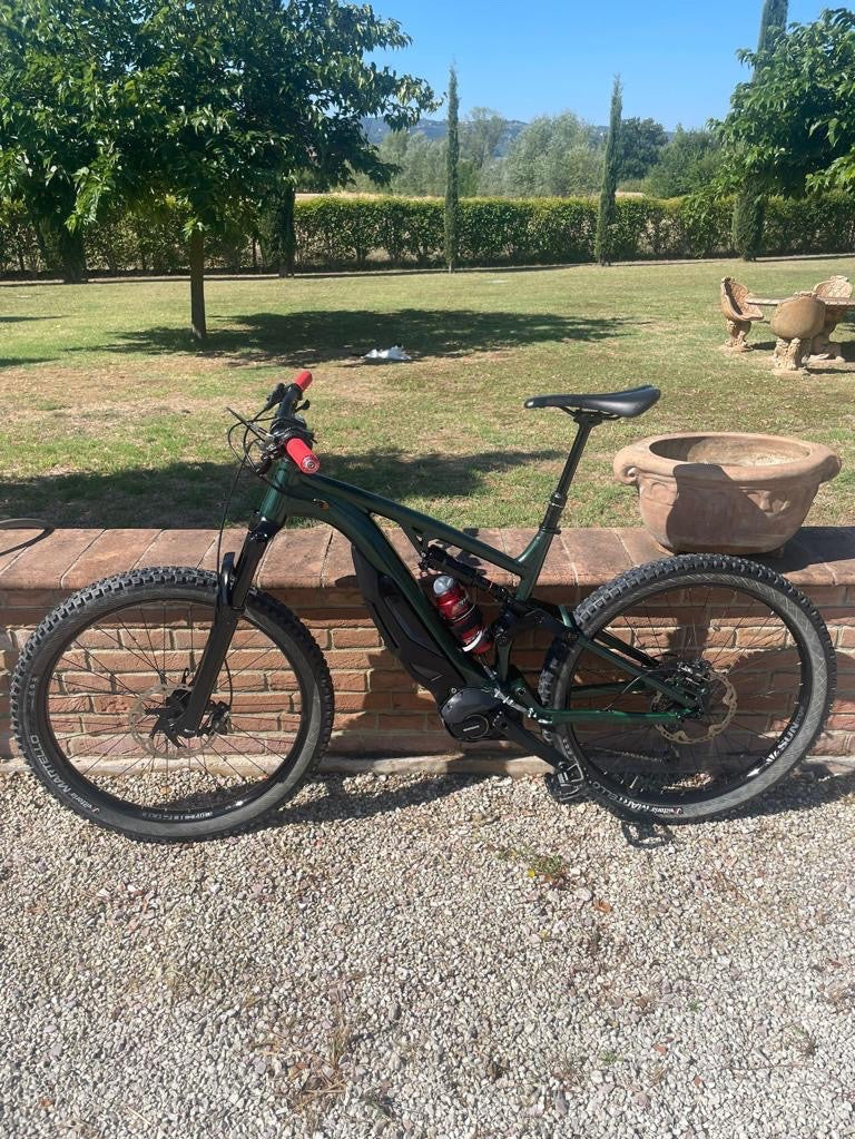 MTB elettrica bianmortizzata THOK tg. L