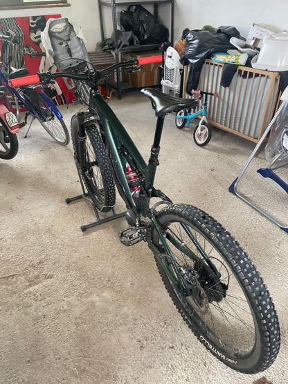 MTB elettrica bianmortizzata THOK tg. L