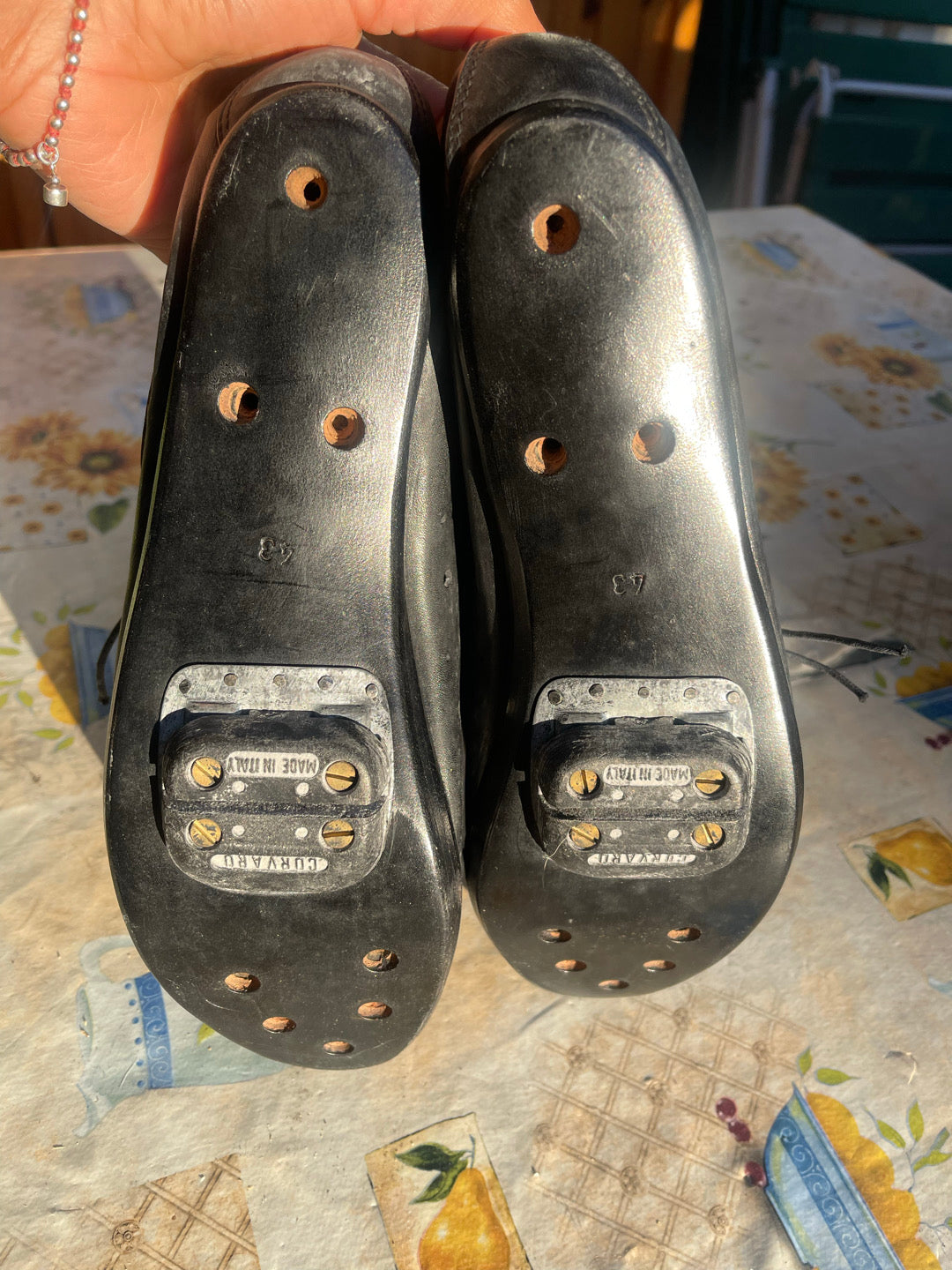 scarpe ciclismo de “l’EROICA” usate