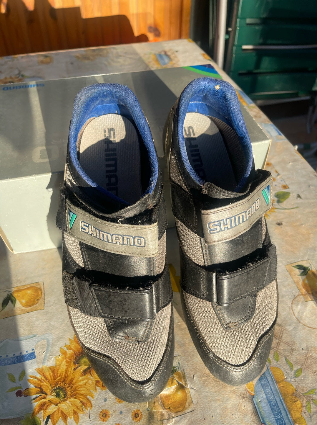 scarpe bici da corsa Shimano usate