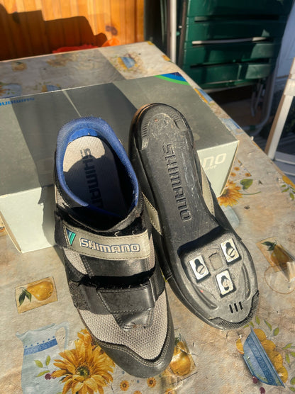scarpe bici da corsa Shimano usate