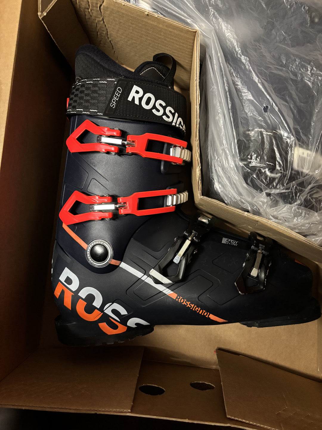 Scarponi sci Rossignol Speed Rental tg 28 usato