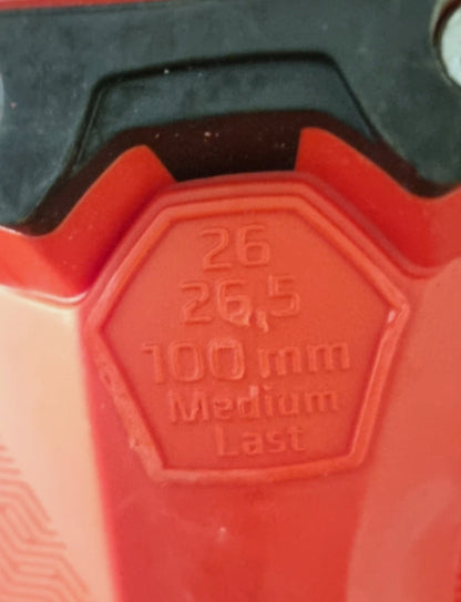 Scarponi sci Atomic Hawx Prime S 120 tg. 26-26.5 usati