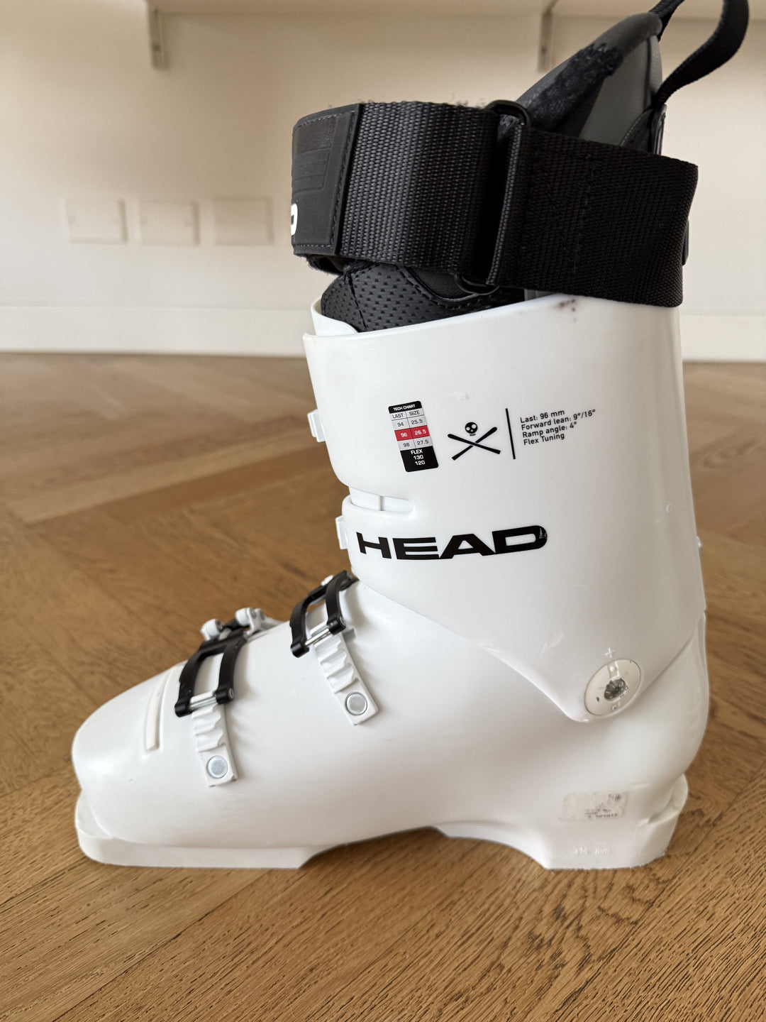 scarponi sci HEAD Raptor WCR 120 S tg. 27.5 usati